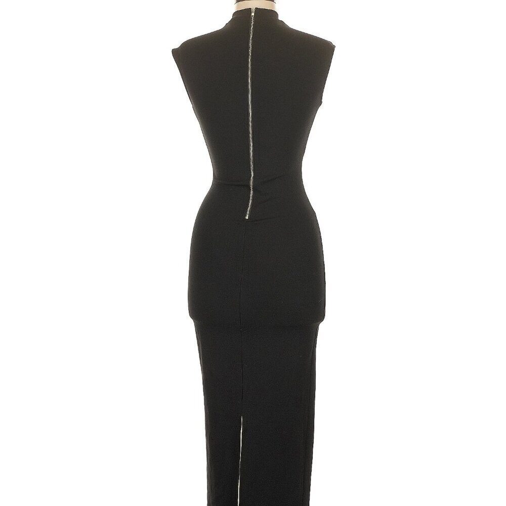 Black Tie Affair Maxi Dress - Black/White - Size M - Picture 5 of 8